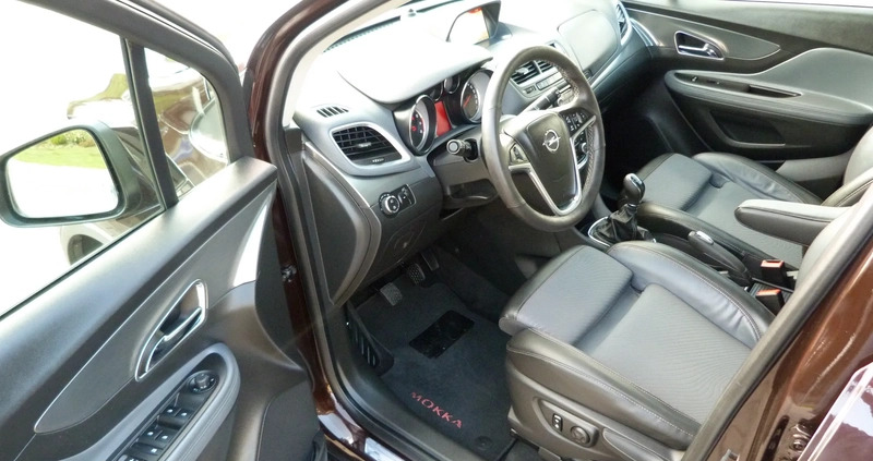 Opel Mokka cena 49999 przebieg: 93626, rok produkcji 2014 z Bełchatów małe 781